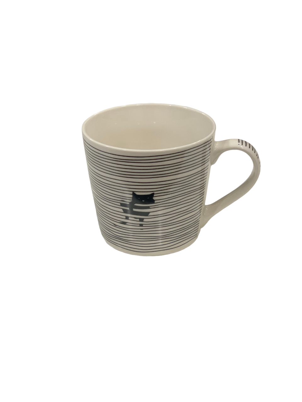 Cat Between the Lines Mug