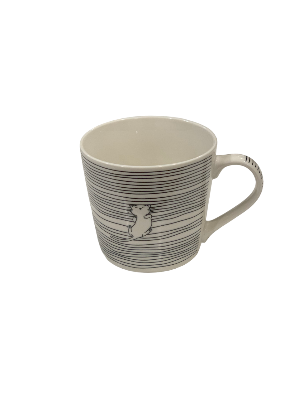 A Cat Between the Lines Mug