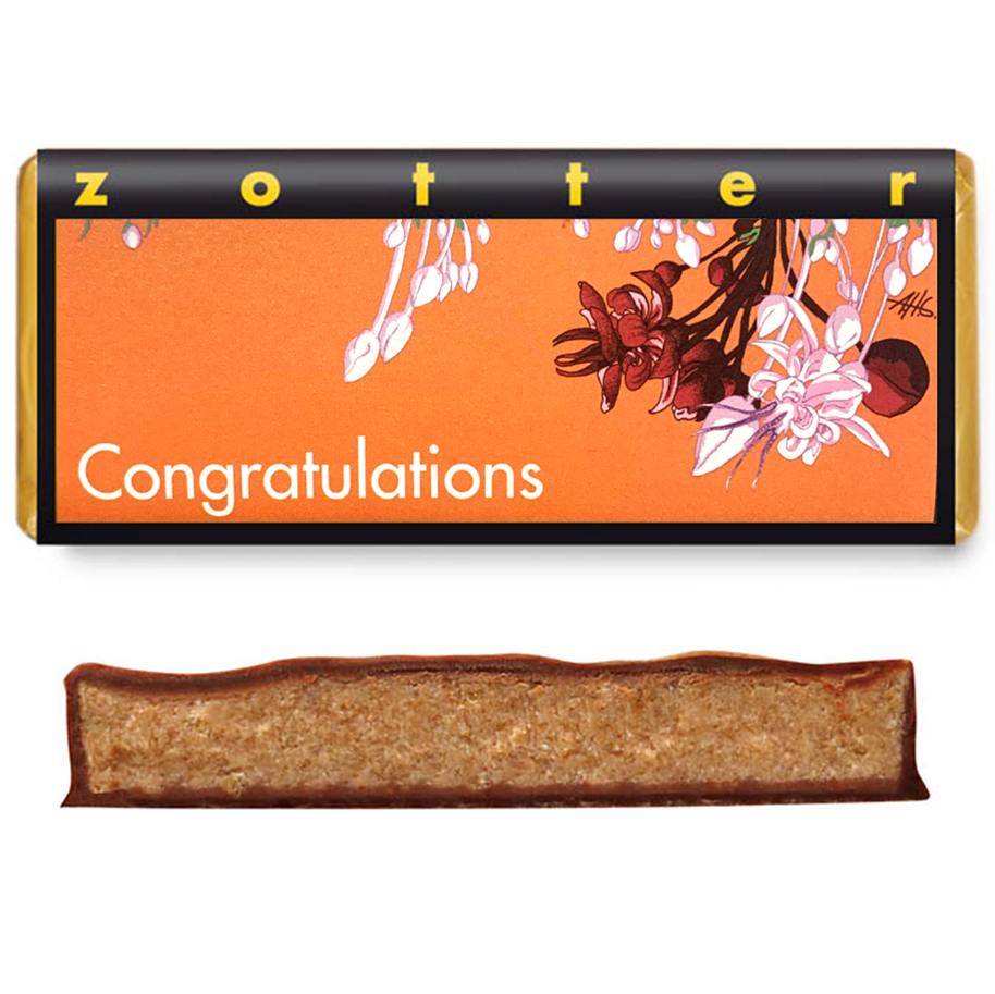 Hand-scooped Chocolate - Congratulations