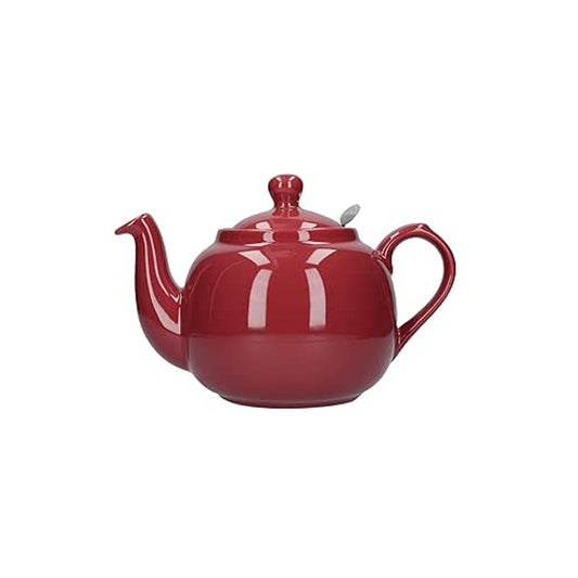 Teapot 2-Cup Red with Infuser