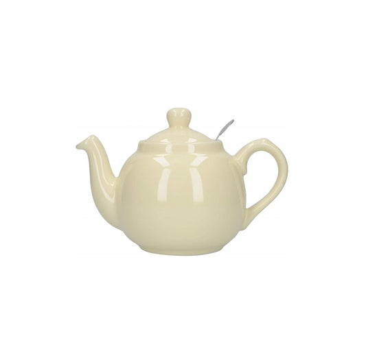 Teapot 2-Cup Ivory with Infuser