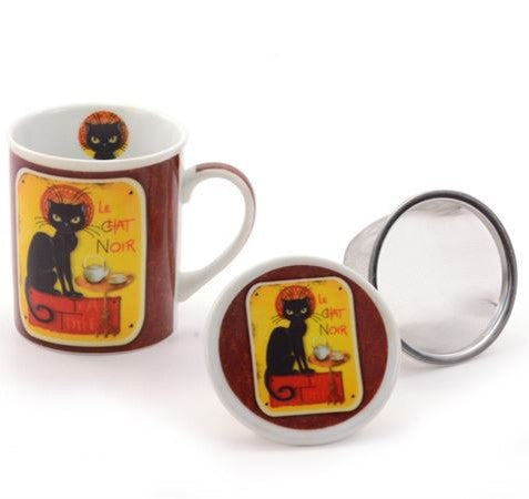 Le Chat Noir Mug and Caddy Gift Sets