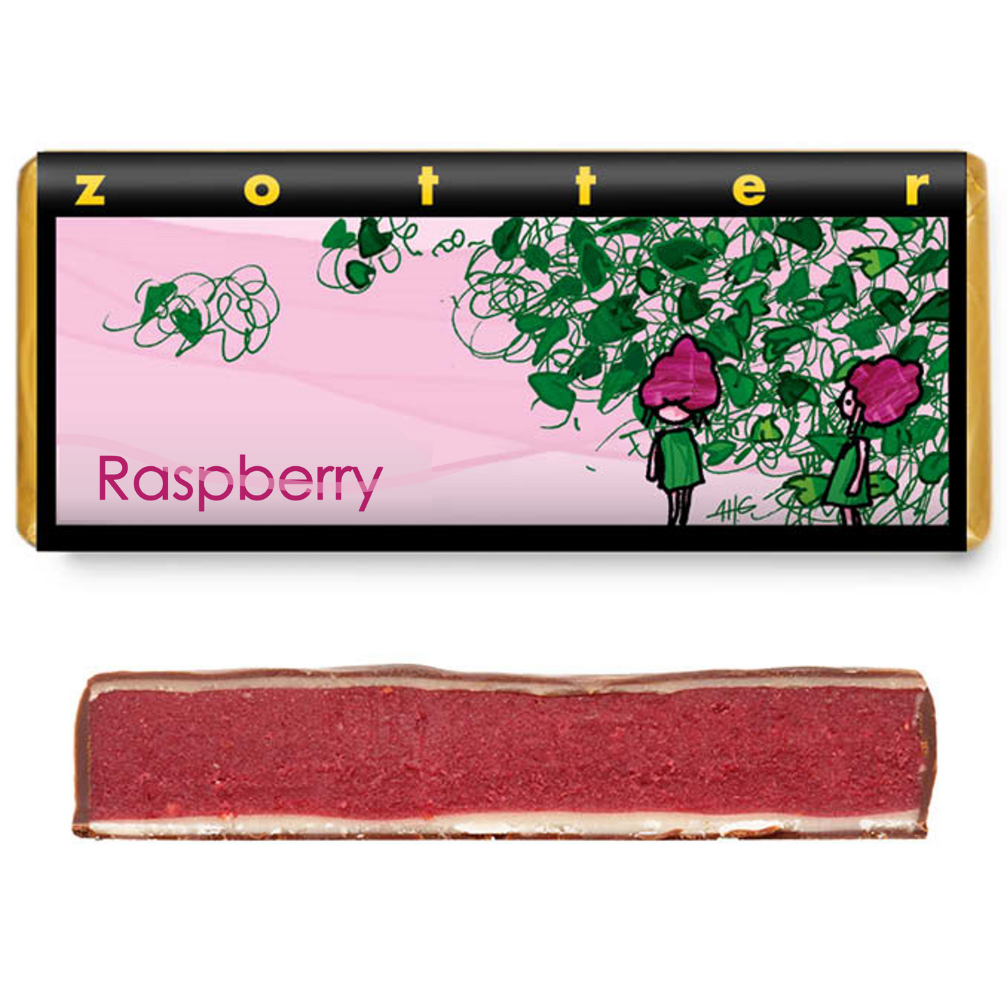 Hand-scooped Raspberry