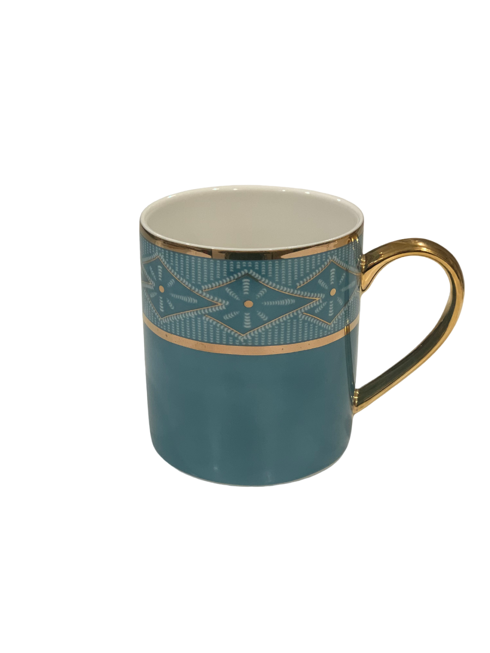 Pierre Bleu and Cream Duchesse Mugs