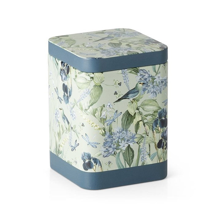 Blue Garden Tins