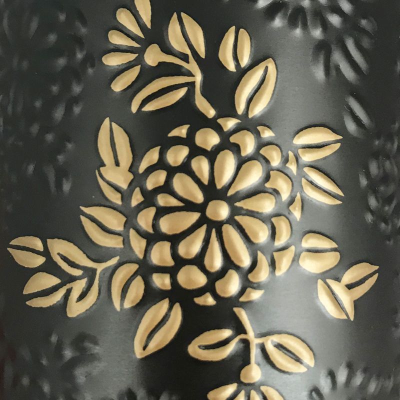 Yumiko Petrol Gold and Black