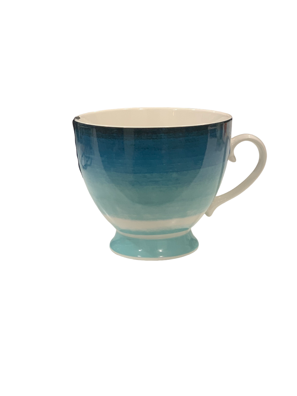 Blue Ombre Stripe Mug