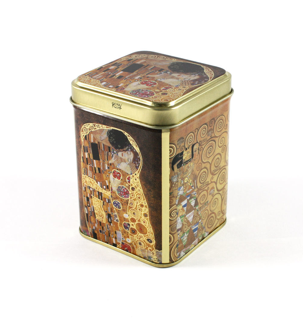 Gustav Klimt “The Virgin” and "The Kiss" Caddy