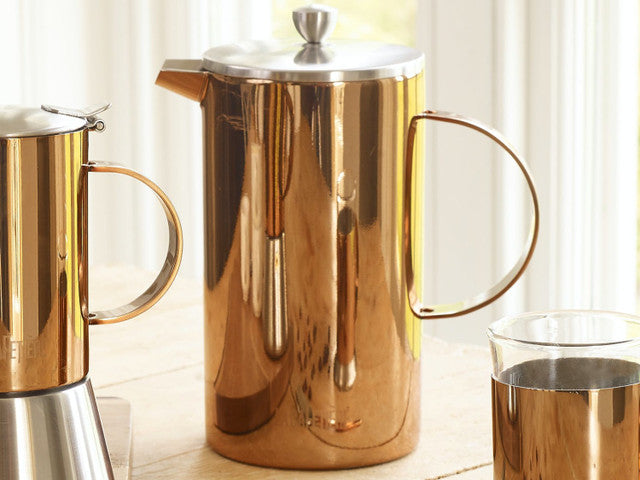 La Cafetiere Double Walled 8 Cup Copper