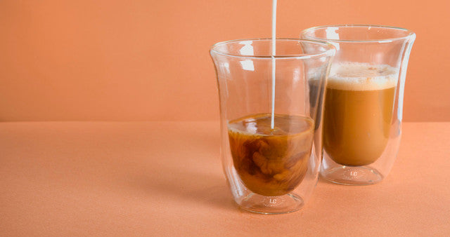 Double Walled Latte Cups - Set of 2
