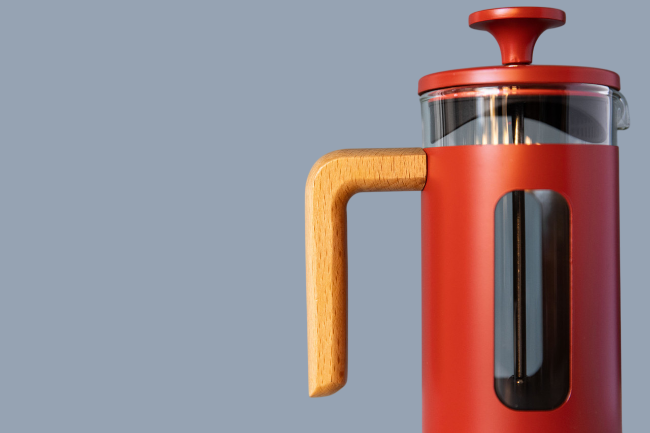 La Cafetière Pisa Cafetiere 3 cup - Red