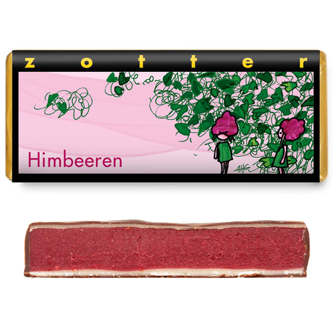 Hand-scooped Raspberry