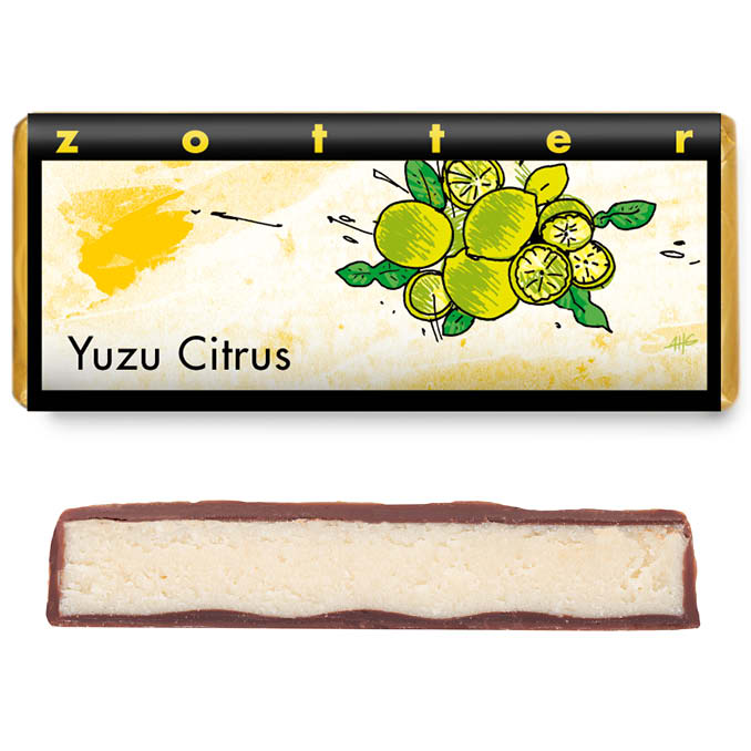 Hand-scooped Yuzu Citrus