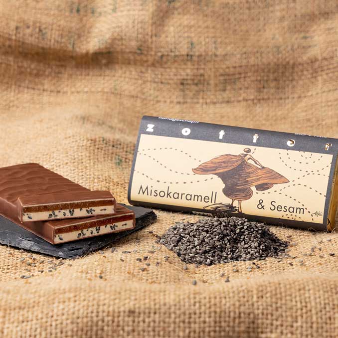 Miso Caramel and Sesame