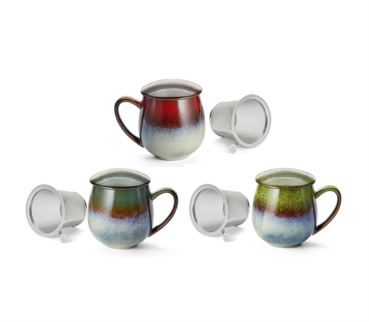 Saara Mugs - Reactive Glaze