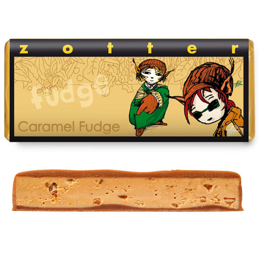 Hand-Scooped Caramel Fudge