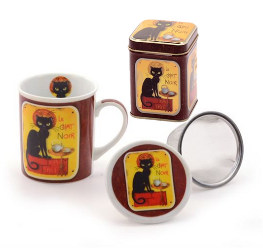 Le Chat Noir Mug and Caddy Gift Sets