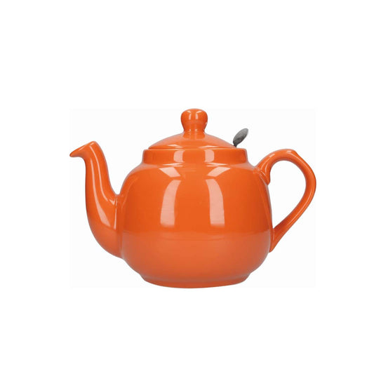 Teapot 4-Cup Orange with Infuser