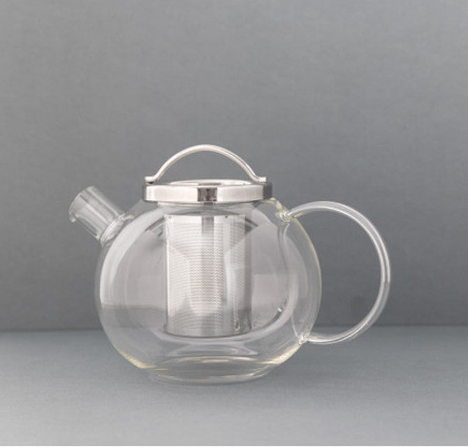 Darjeeling Glass Teapot 4-Cup, with Infuser