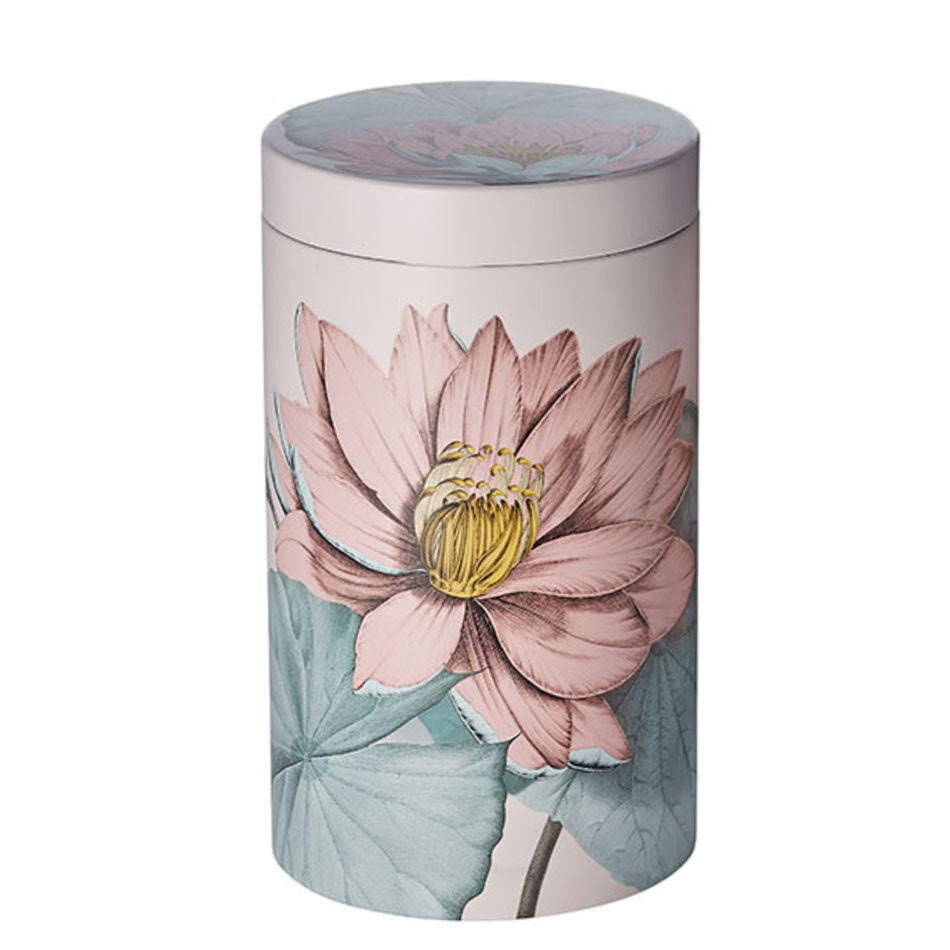 Pink Water Lily Tin