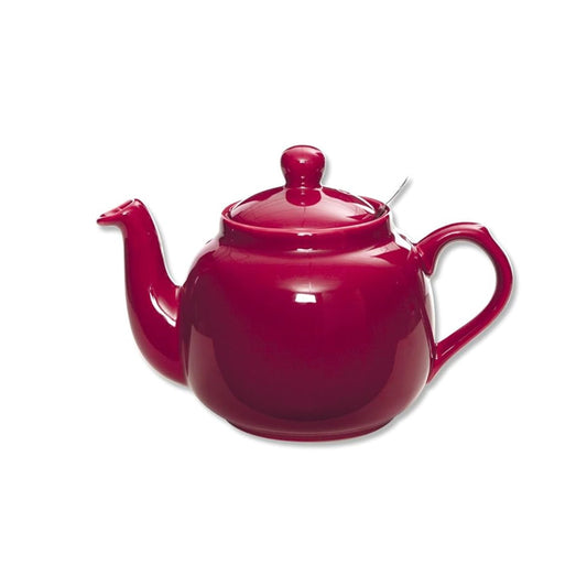 Teapot 4-Cup Pink with Infuser