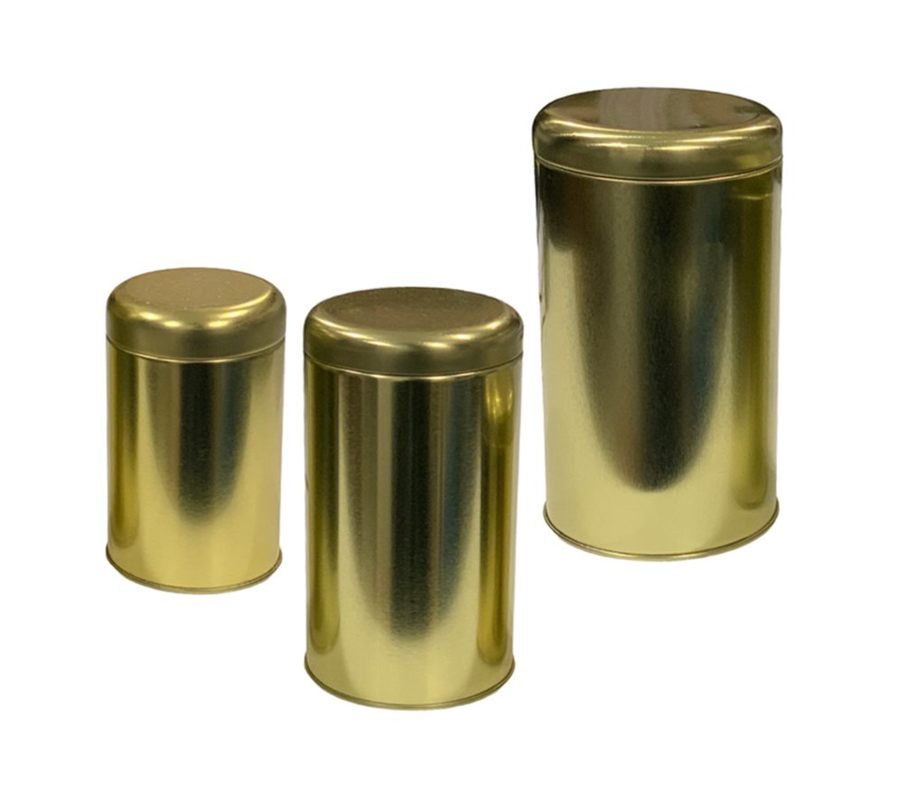 Gold Tea Caddy