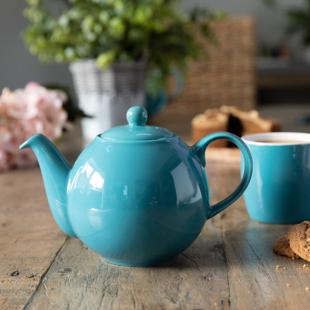 Teapot 4-Cup Aqua