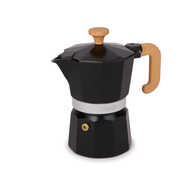 Cafetiere Espresso Venice 3 cup - Black