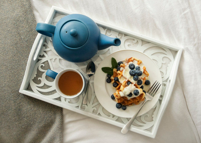 Teapot 4-Cup Nordic Blue