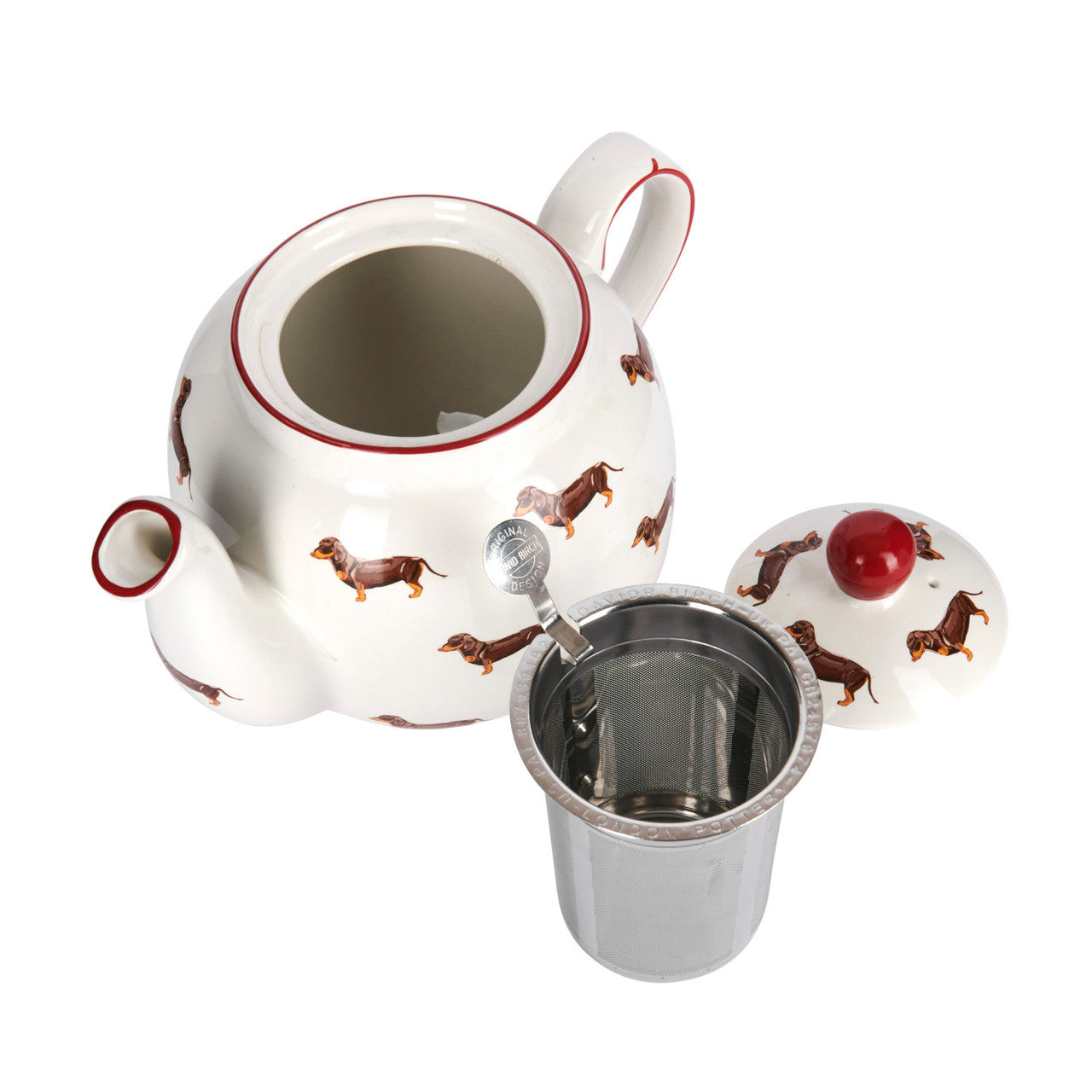 Dog Teapot 4-Cup, with Infuser