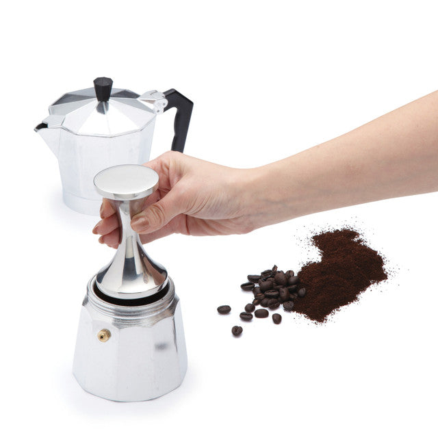 Coffee Tamper,2-In-1 Stainless Steel