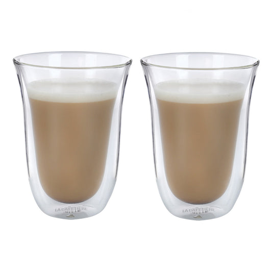 Double Walled Latte Cups - Set of 2