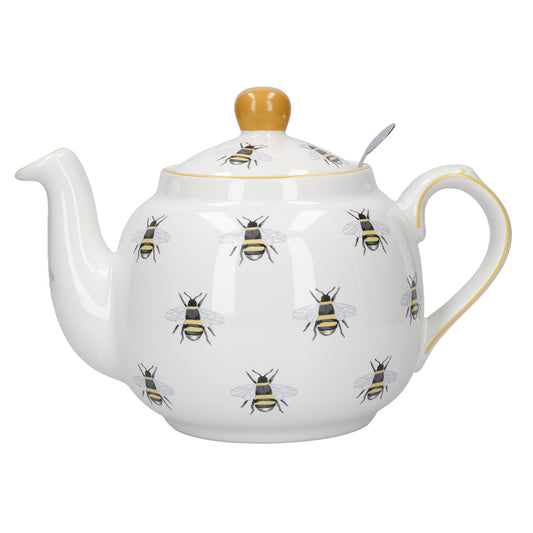 Bee Teapot 4-Cup, with Infuser