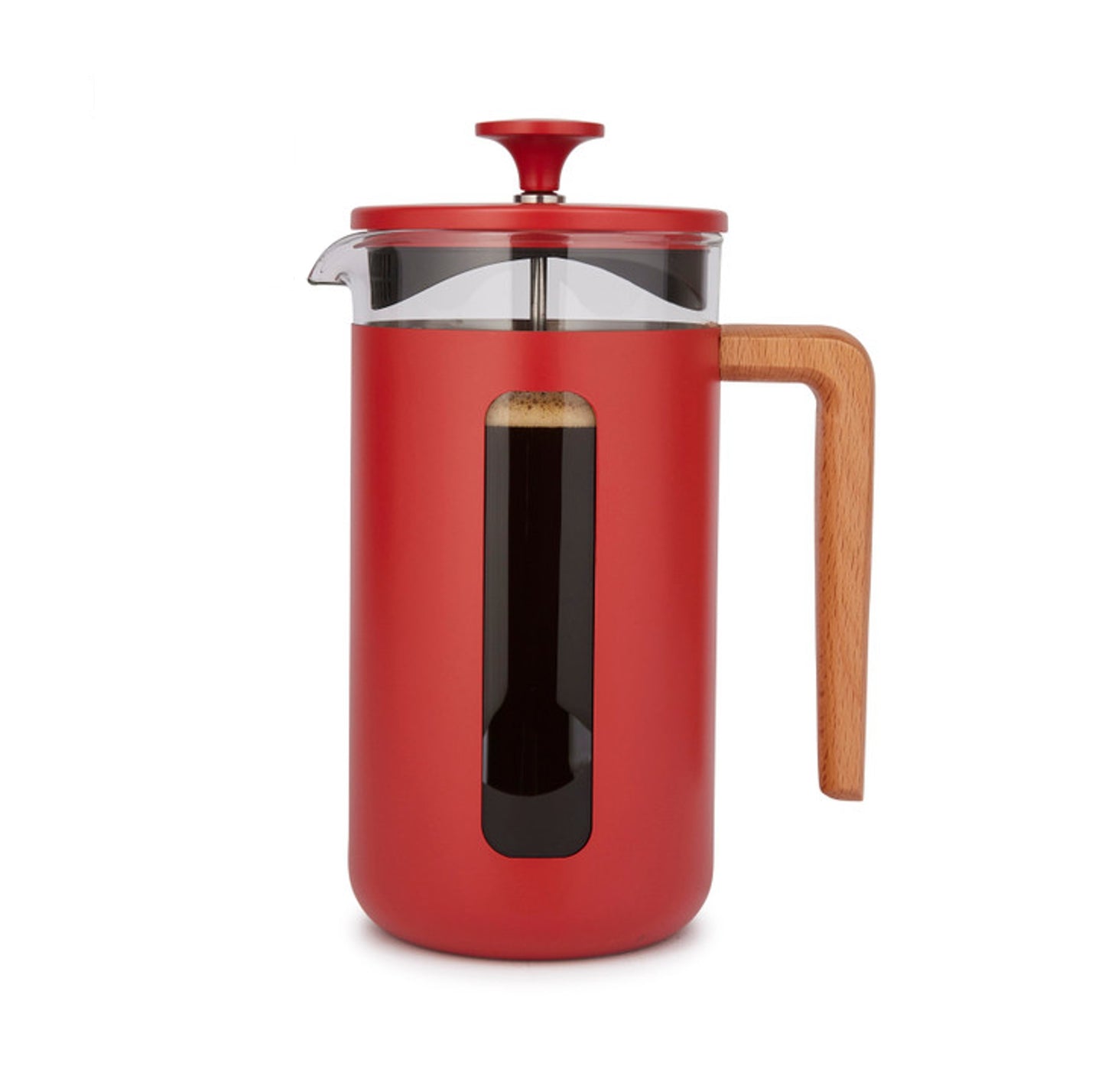 La Cafetière Pisa Cafetiere 8 cup - Red