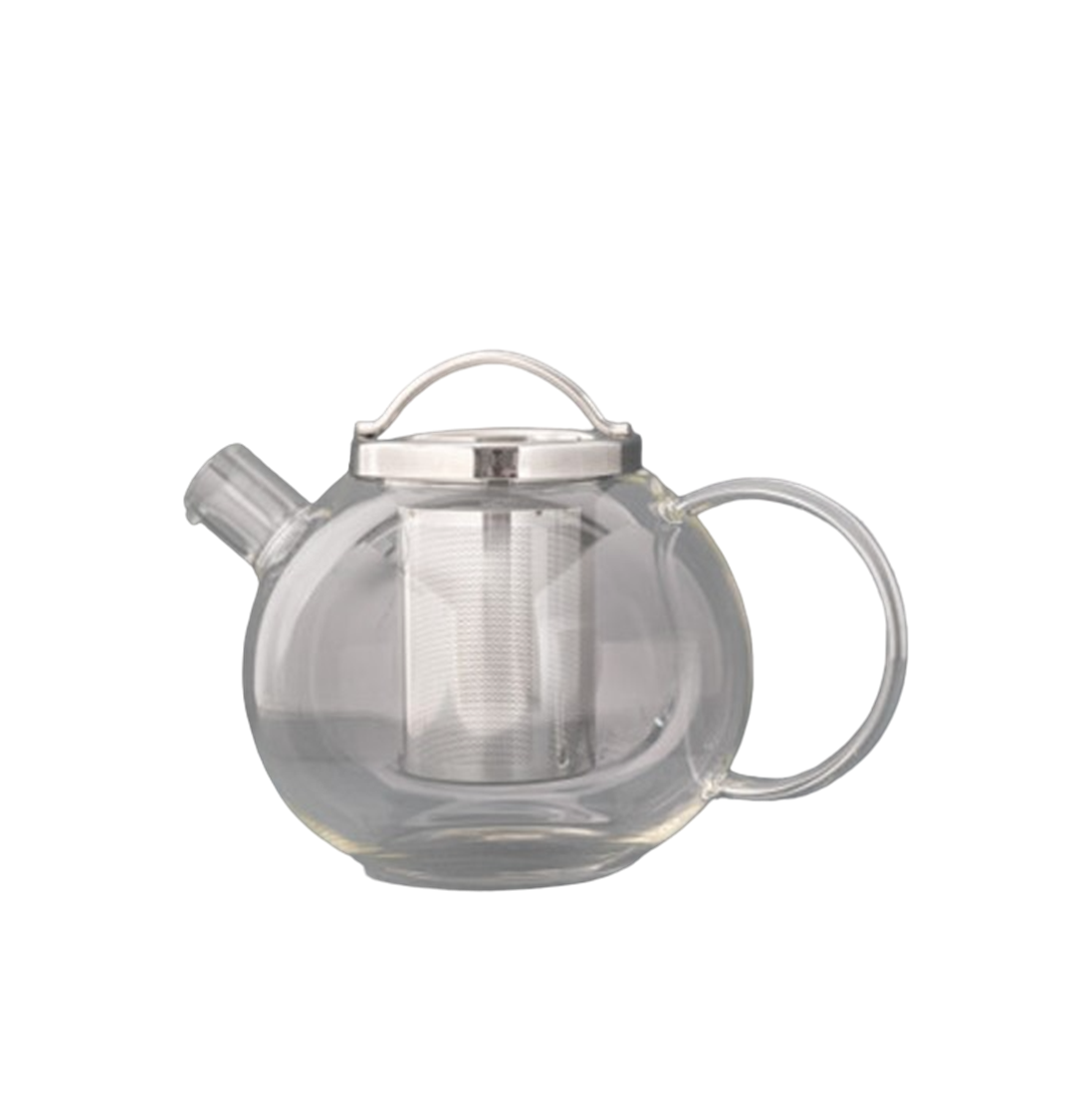 Darjeeling Glass Teapot 4-Cup, with Infuser