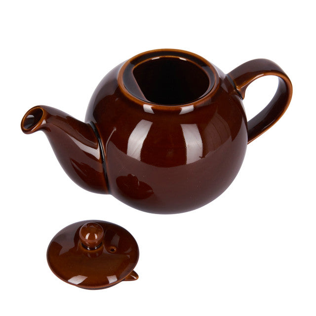 Teapot Rockingham 6-Cup, Brown