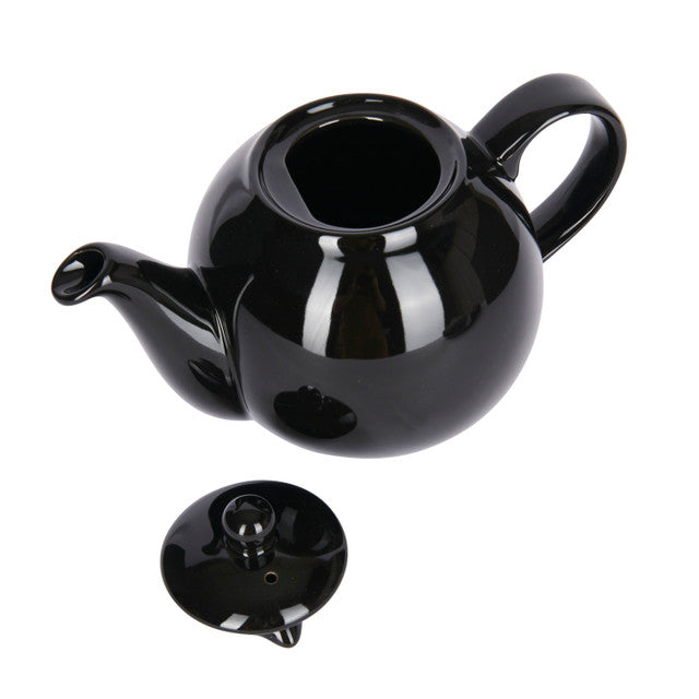 Teapot 4-Cup Glossy Black