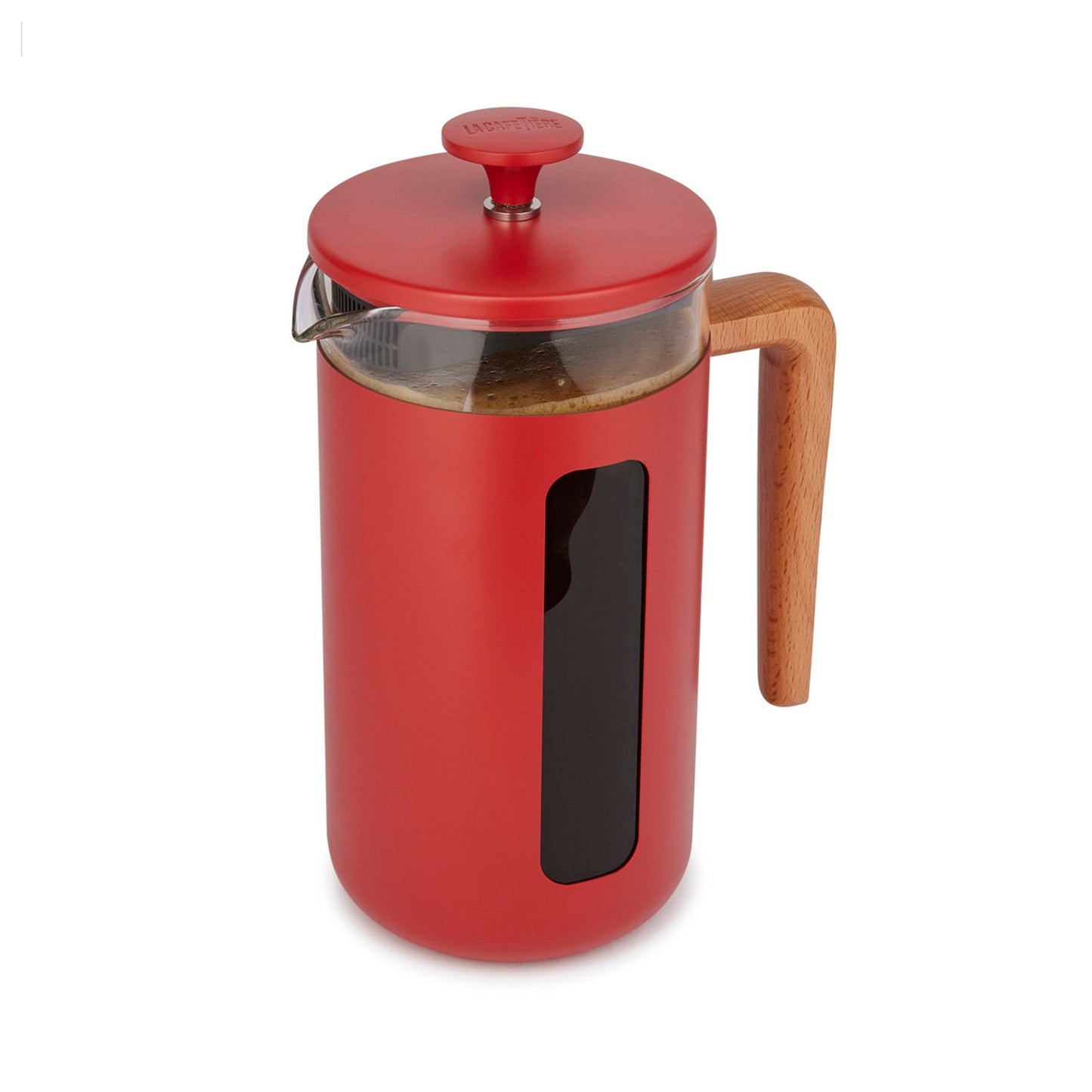 La Cafetière Pisa Cafetiere 8 cup - Red