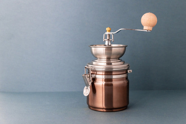La Cafetière Manual Coffee Grinder - Copper Finish