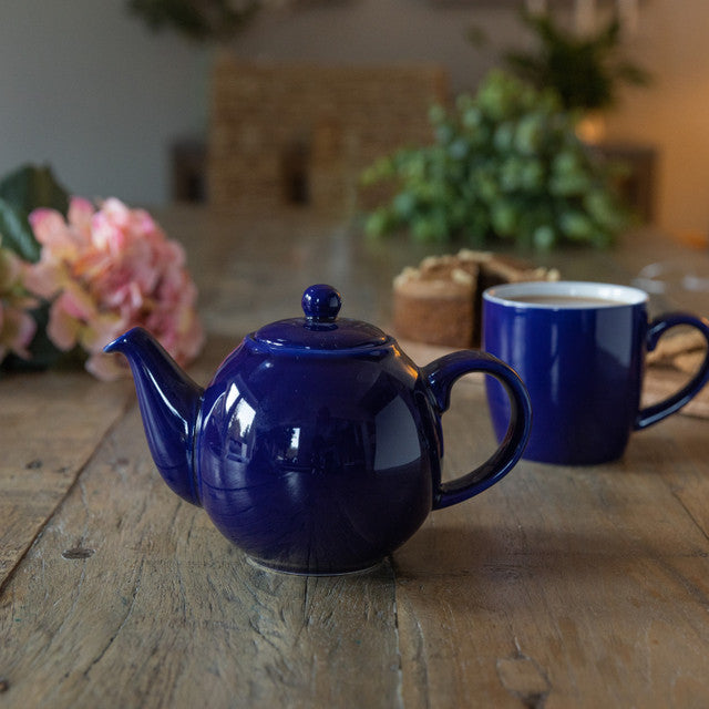 Teapot 2-Cup Cobalt Blue