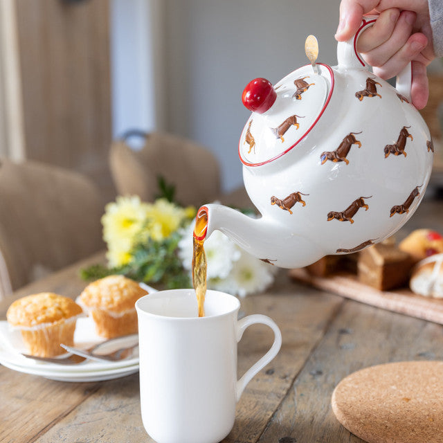 Dog Teapot 4-Cup, with Infuser