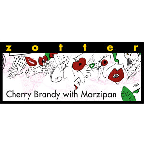 Hand-scooped Cherry Brandy with Marzipan